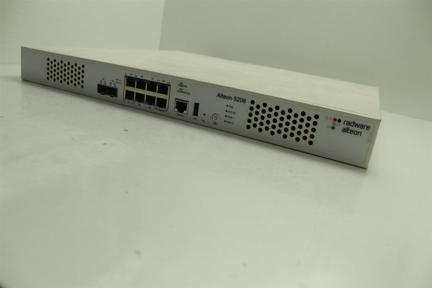 Radware Alteon 5208 Network Switch Working