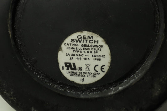 Conmed GEM-SWNOK Medical Splash-Proof Bipolar Foot Pedal Switch 60-5103-001