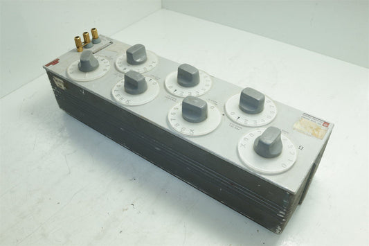 General Radio 7-Dial Decade Resistor 1433-F