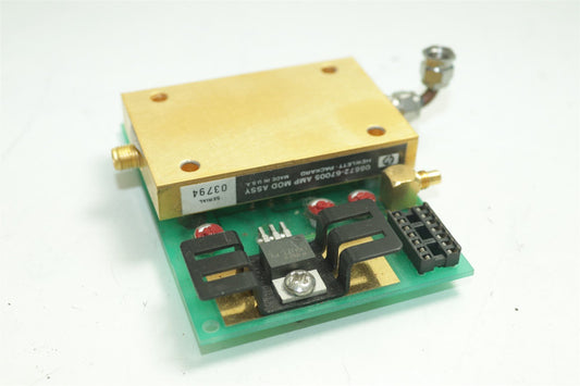 HP Agilent 8672A Signal Generator 2-18GHz 08672-67005 SMA AMP MOD ASSY