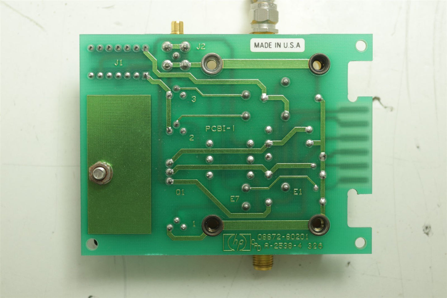 HP Agilent 8672A Signal Generator 2-18GHz 08672-67005 SMA AMP MOD ASSY