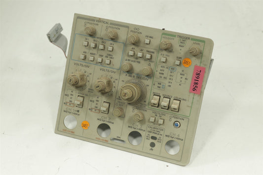 Tektronix 2440 Oscilloscope Keyboard Front Panel