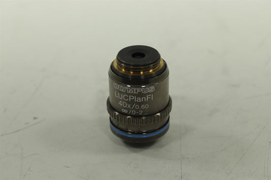 Olympus LUCPlanFl 40X/0.60 ∞/0-2 Microscope Objective Lens