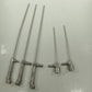 LOT OF 5 VisionSense A134 HD Laparoscopes 3x 5.5mm + 2x 4mm FOR PARTS