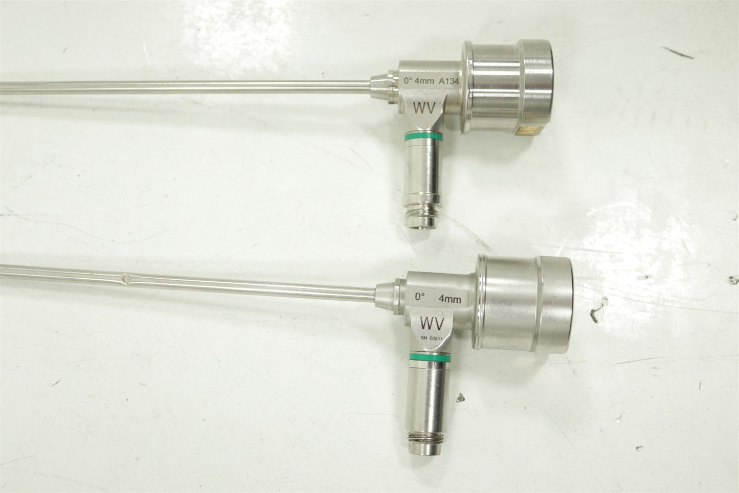 LOT OF 5 VisionSense A134 HD Laparoscopes 3x 5.5mm + 2x 4mm FOR PARTS