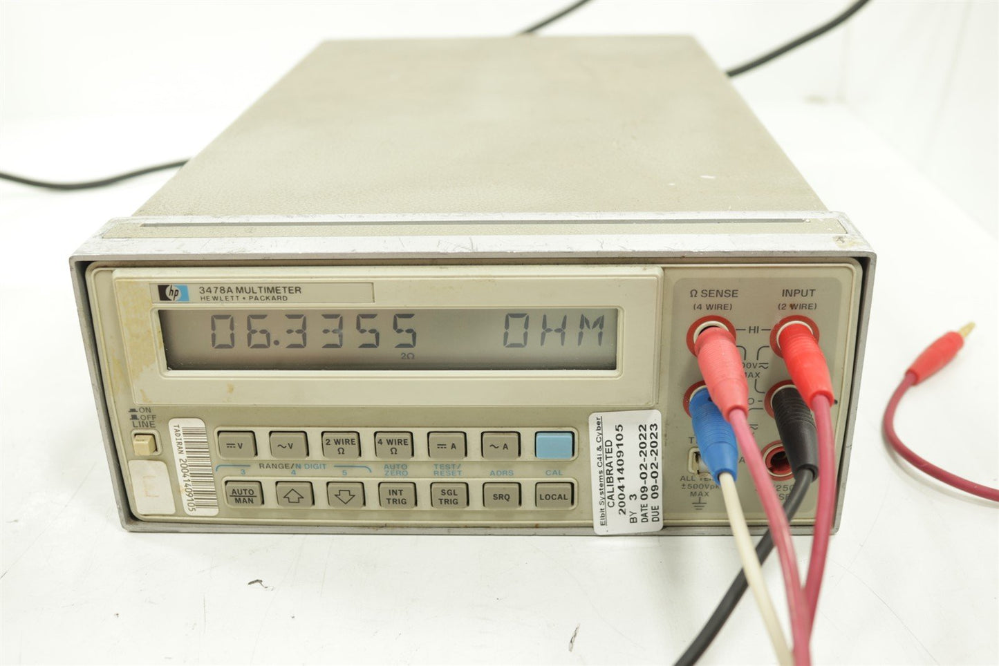 HP 3478A Multimeter 5.5 Digit TESTED