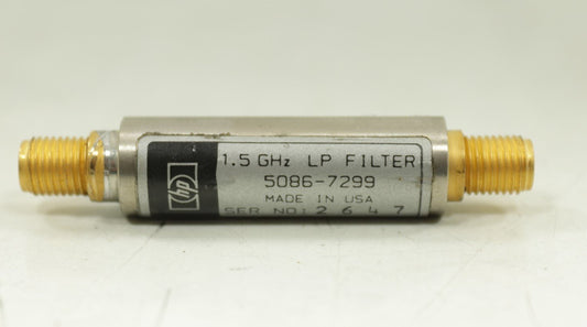 HP / Agilent 5086-7299 Low Pass Filter 1.5 GHz