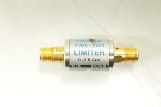 HP / Agilent 5086-7261 0 to 2.5 GHz, 10 W, SMA (F-F) RF Coaxial Limiter