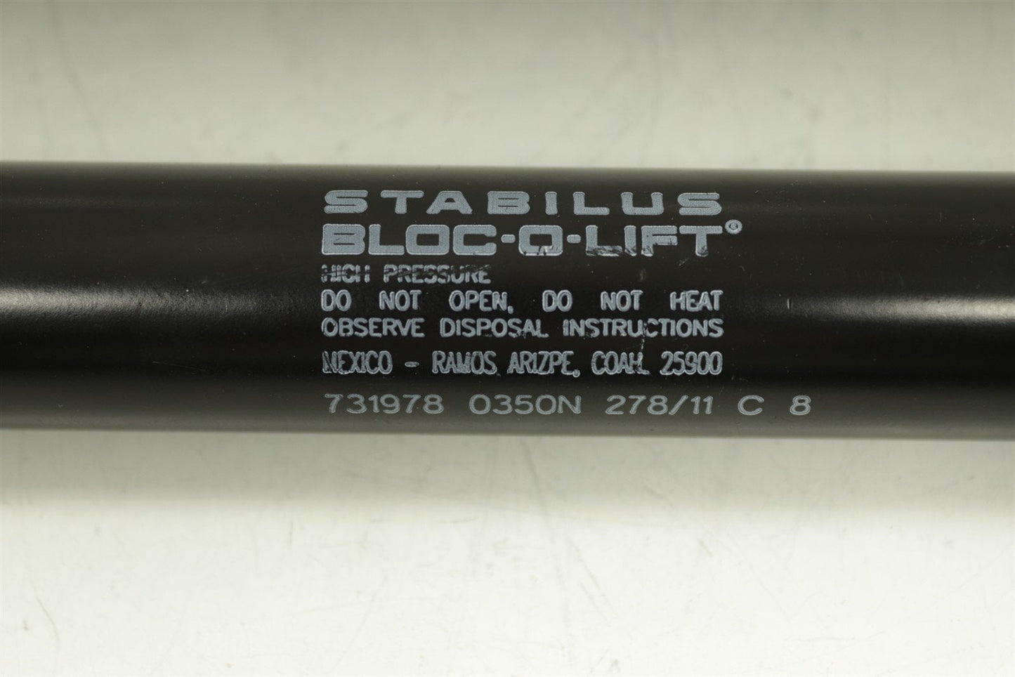 Stabilus BLOC-O-LIFT 731978 0350N 278/11 High Pressure Locking Gas Spring