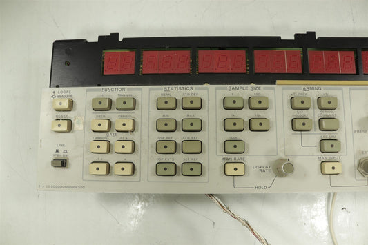 HP / Agilent 5370B Universal Time Interval Counter Front Panel Assy