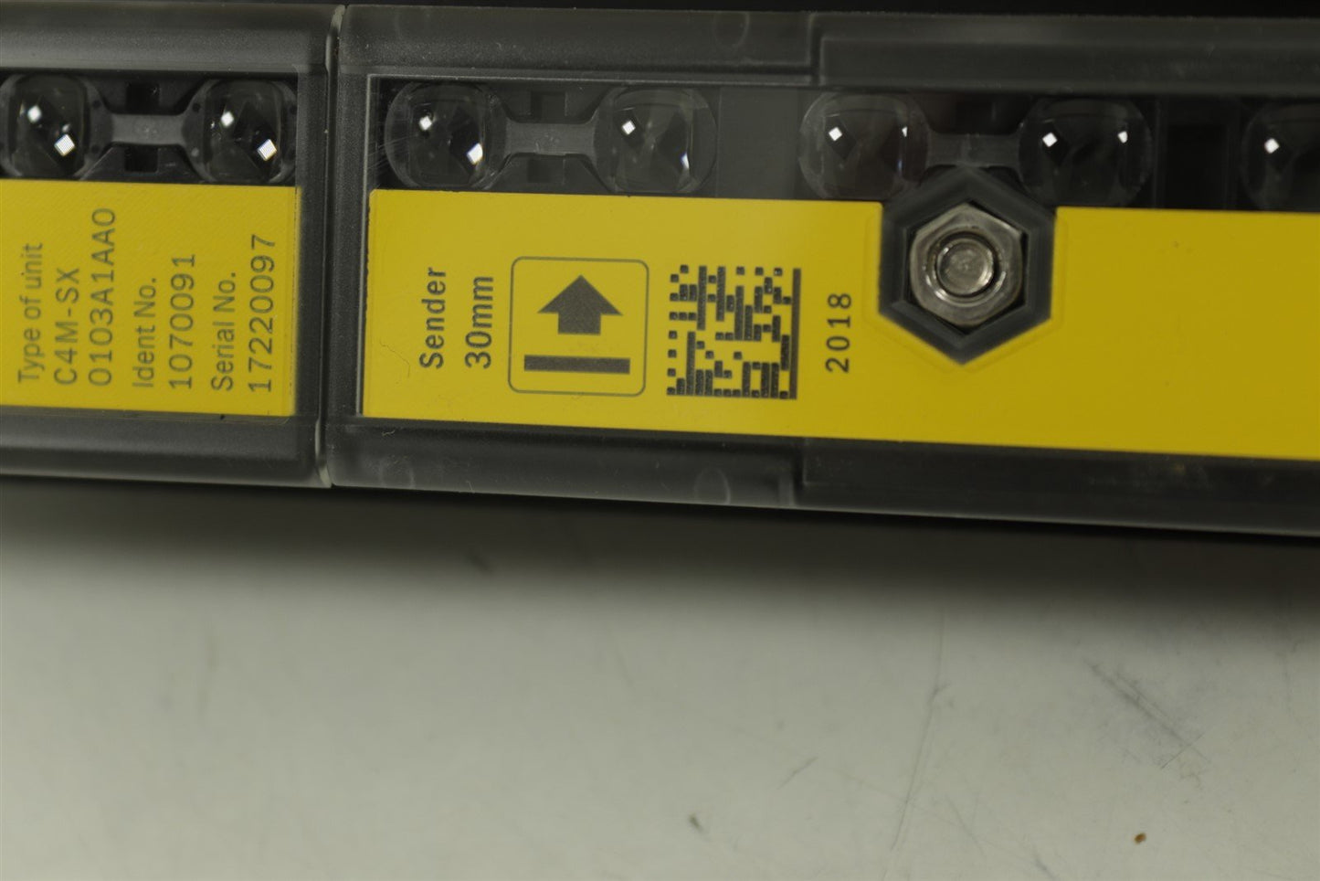 Sick Mac4 C4M EB C4M EX Receiver W C4M SB C4M SX Sender Safety Light Curtains