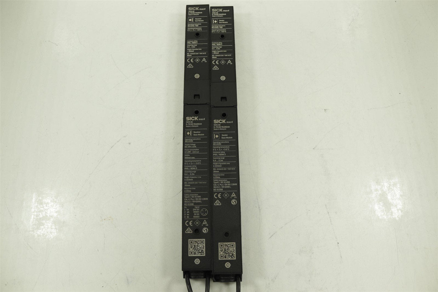 Sick Mac4 C4M EB C4M EX Receiver W C4M SB C4M SX Sender Safety Light Curtains