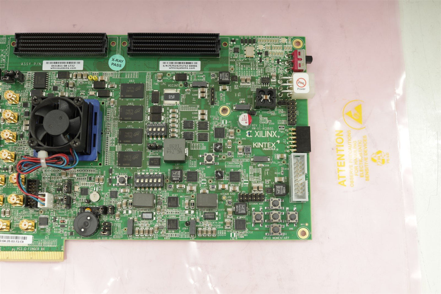 AMD Xilinx Kintex HW U1 KCU105 Evaluation Board