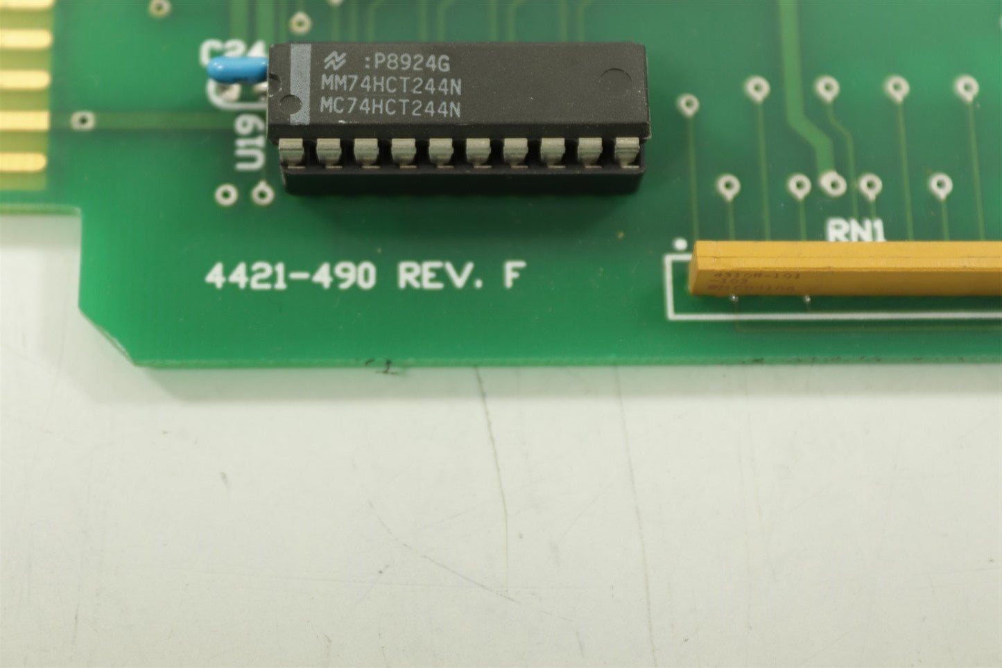 Bird Model 4421 Rf Power Meter Control Panel 4421 490 Rev F
