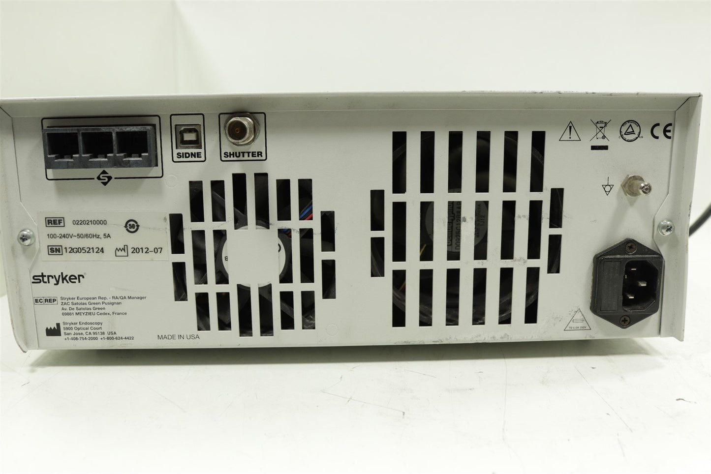 Stryker Endoscopy L9000 Led Light Source 0220210000 Not Tested