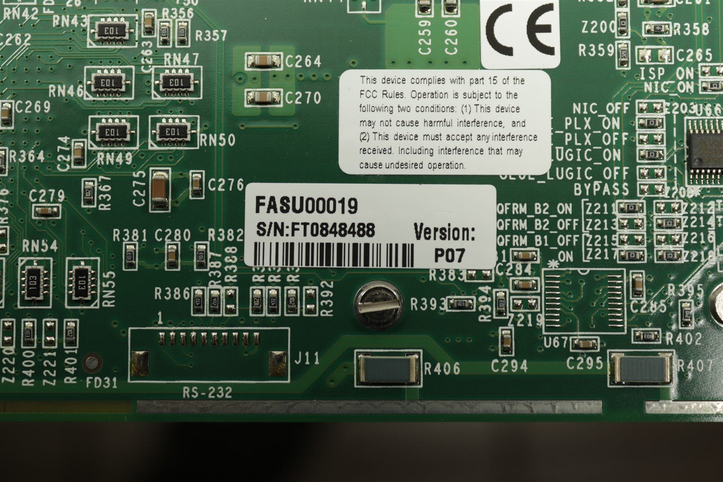 AudioCodes 1610 Series TP1610B/120/4Span cPCI Module FASB00097 CD02-0710JP