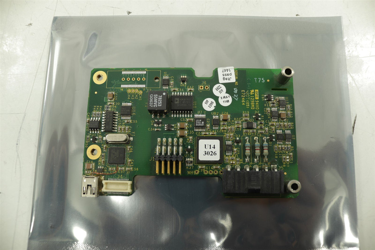 GE Health Care ViVID S5 S6 i q ECG Card Assy R2419018-3 R2419020 R2419019-3
