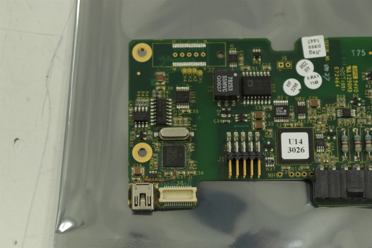 GE Health Care ViVID S5 S6 i q ECG Card Assy R2419018-3 R2419020 R2419019-3