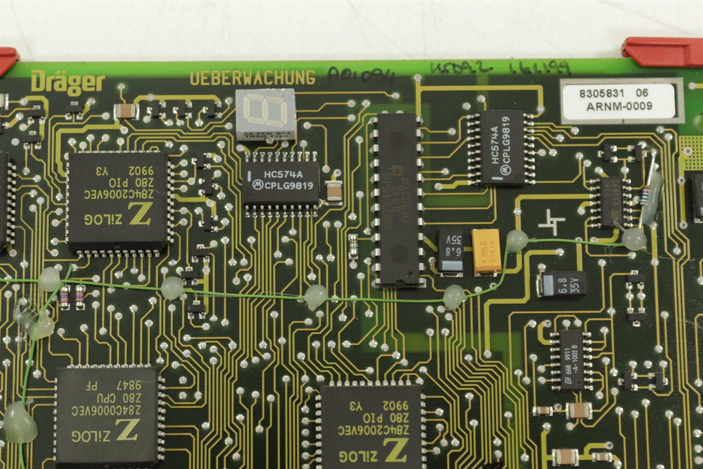 Drager Babylog 8000 Plus PCB PN 8305832