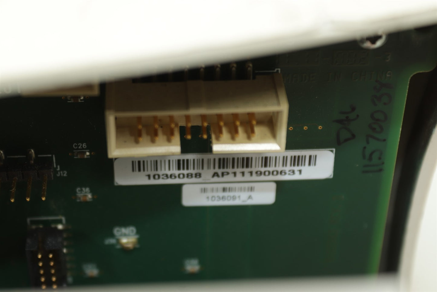 Force Triad Covidien Front Panel 1035487 AP111900320 1017919 C