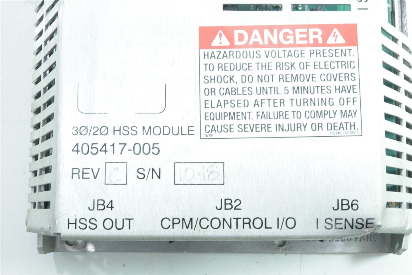 Philips Brilliance Spellman Anode Power Module HSS Module 405417-005