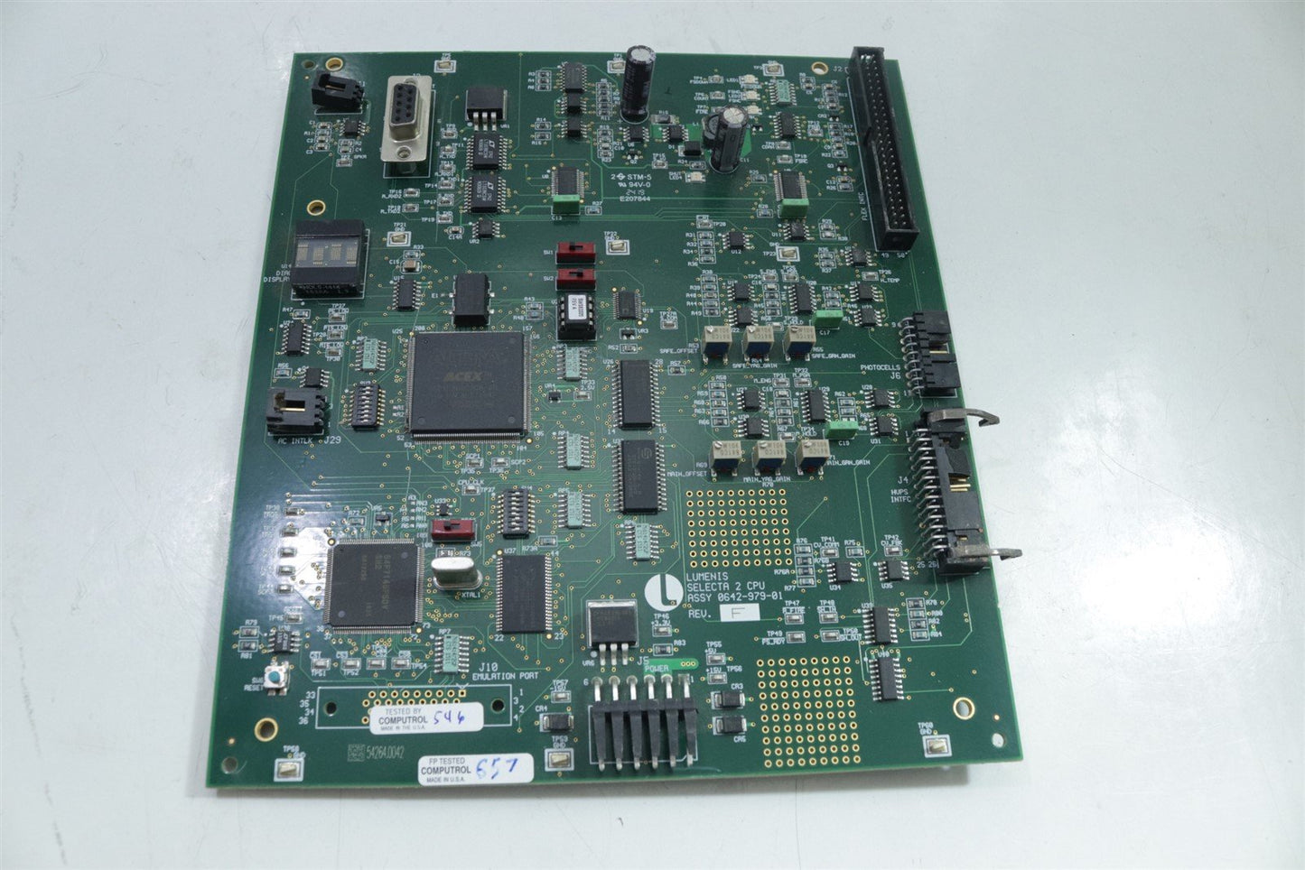 Lumenis Selecta II CPU Board 0642-979-01 REV F