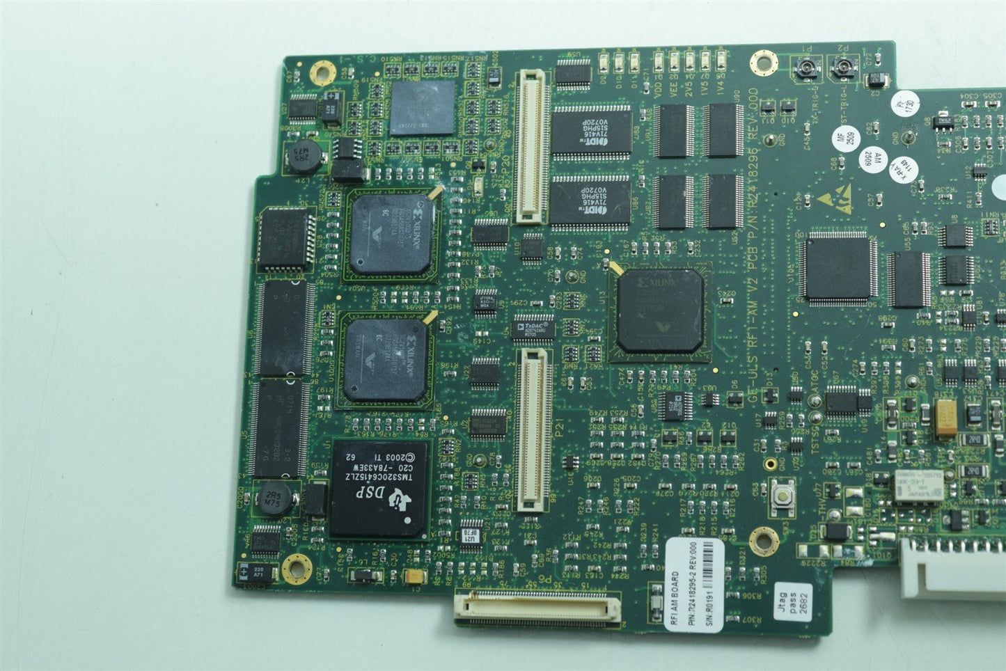 GE HealthCare Vivid i/q S5/S6 Ultrasound RFI Board V4 2355880-2 REV0 SN U1489