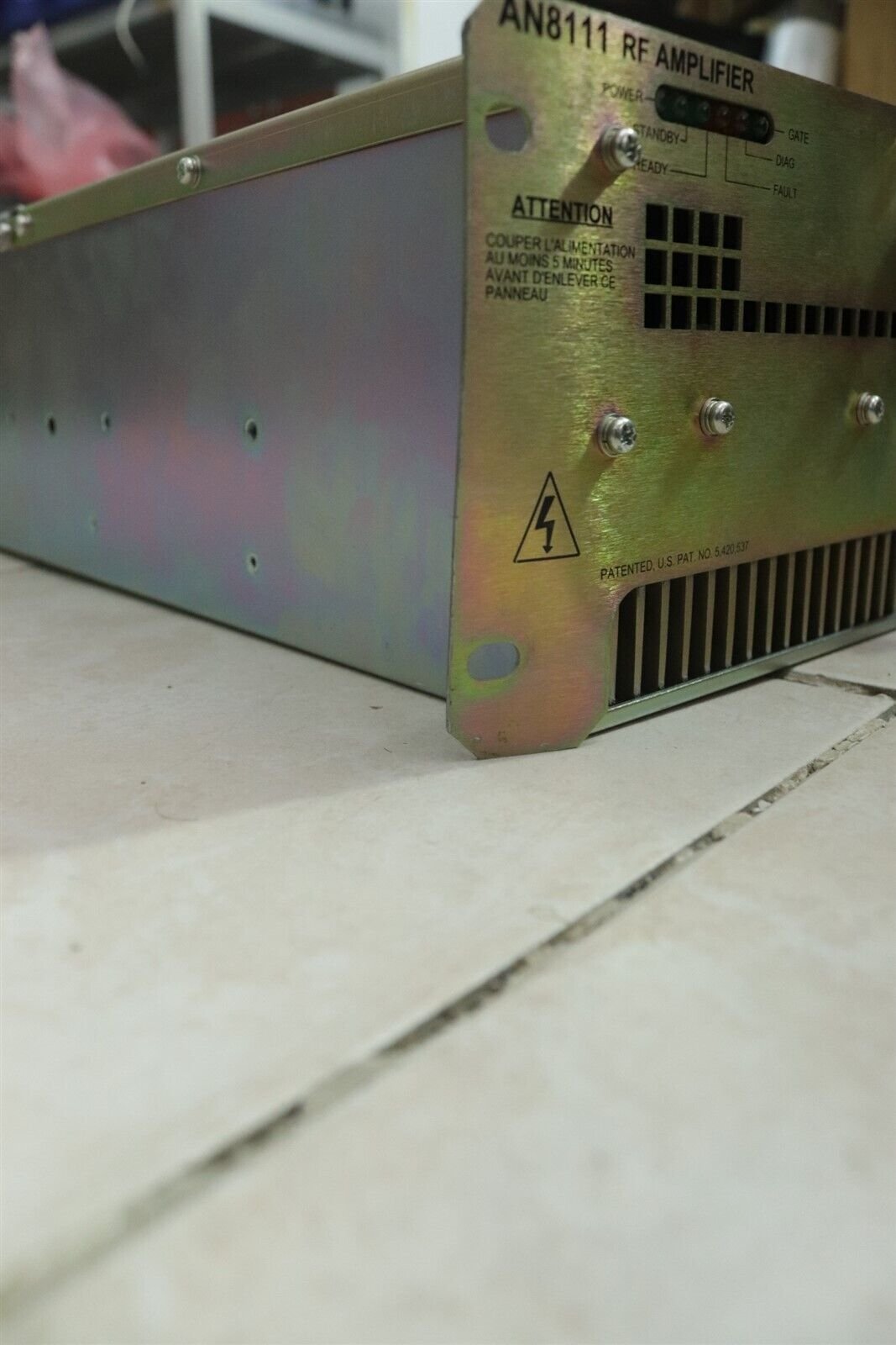 ANALOGIC AN8111 MRI RF Power Amplifier 5kW 6.5-43MHz