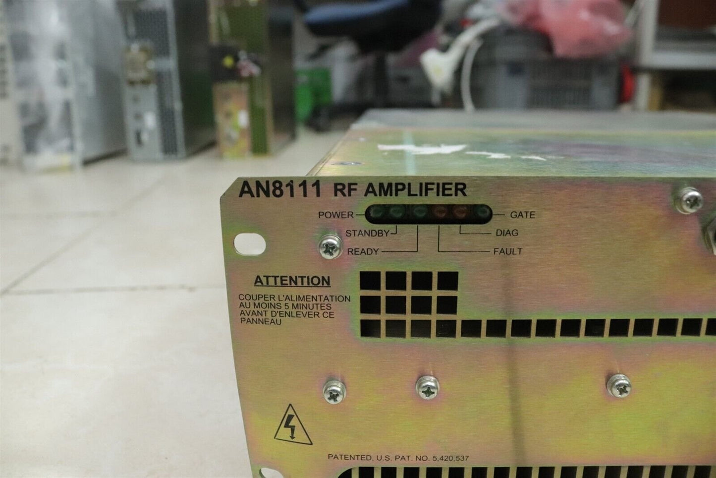 ANALOGIC AN8111 MRI RF Power Amplifier 5kW 6.5-43MHz