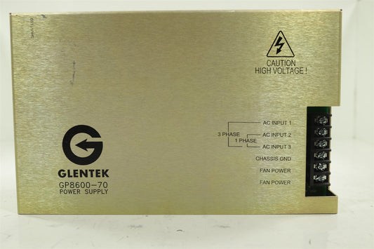 GP8600-07 Power Supply For Glentek Servo Drive Motor Controller (Includes Fan)