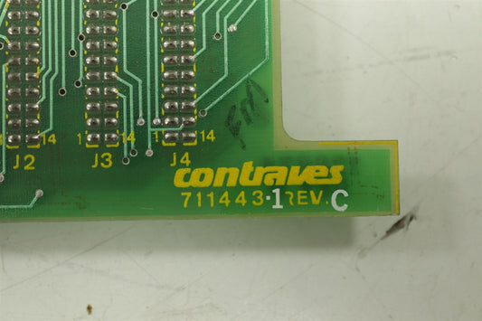 PCB P/N 711443-1 Part of Contraves Dual Motion Axis Rate Table 57Cd-2/30H