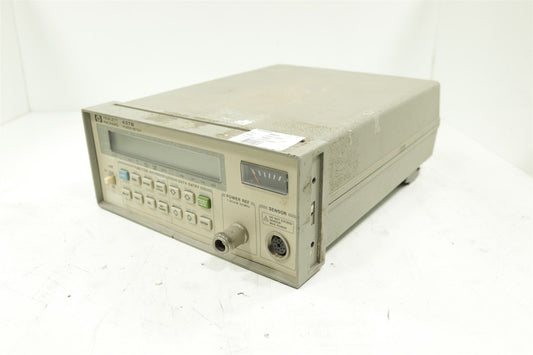 HP Keysight 437B RF Power Meter -70dBm to +44dBm 100kHz-110GHz Tested Calibrated