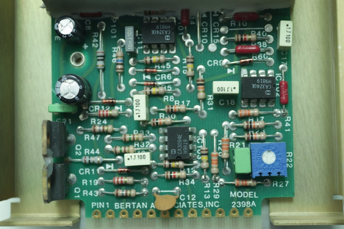 Bertan PMT PhotoMultiplier High Voltage Power Supply 2398A 0-1KV 4mADC I:24-30v