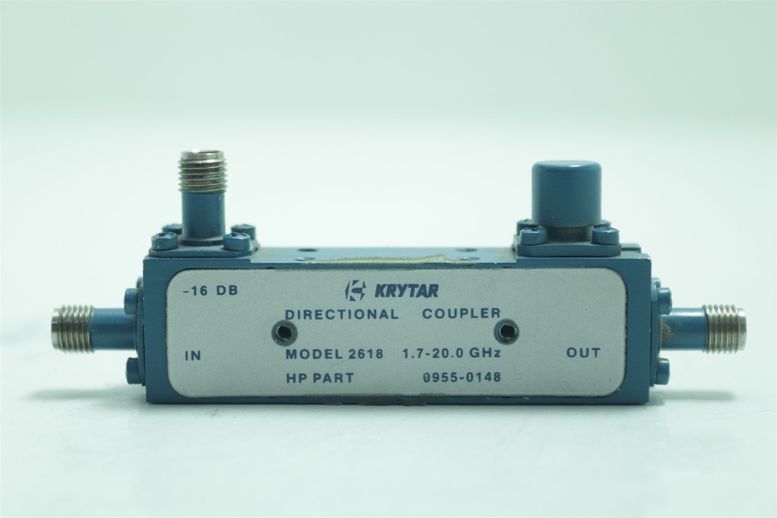 Rf Plug In Filter Hp Agilent 83592A RF Plug-In 01-20 Krytar 2618 1.7-20.0GHz Directional ...