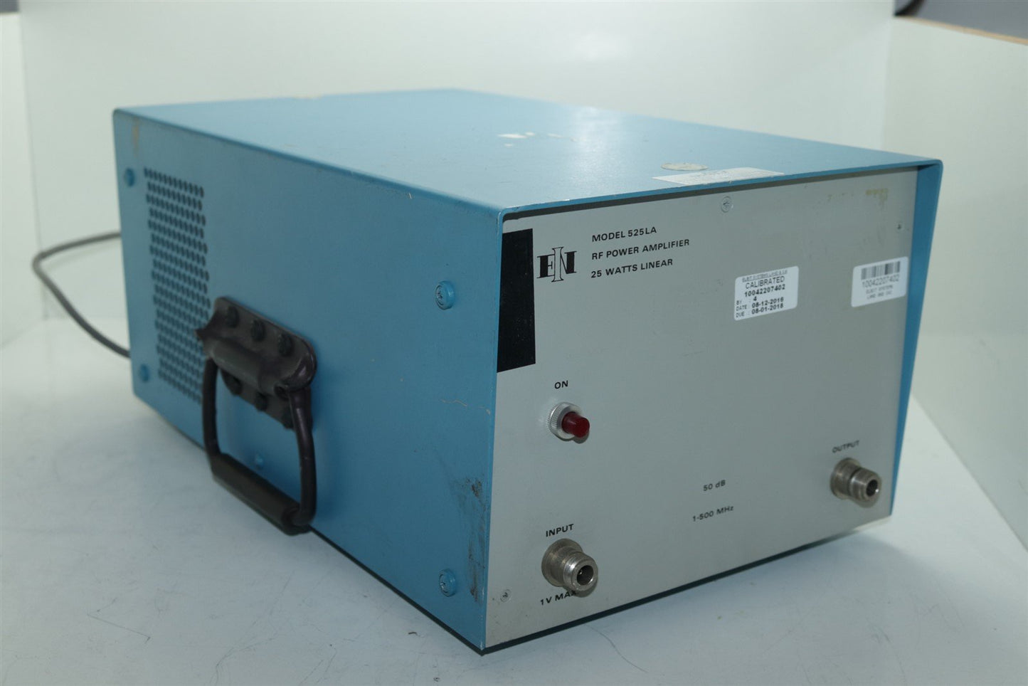 ENI 525LA RF Power Amplifier 1-500MHz 50dB 25 Watts Linear Tested Working!