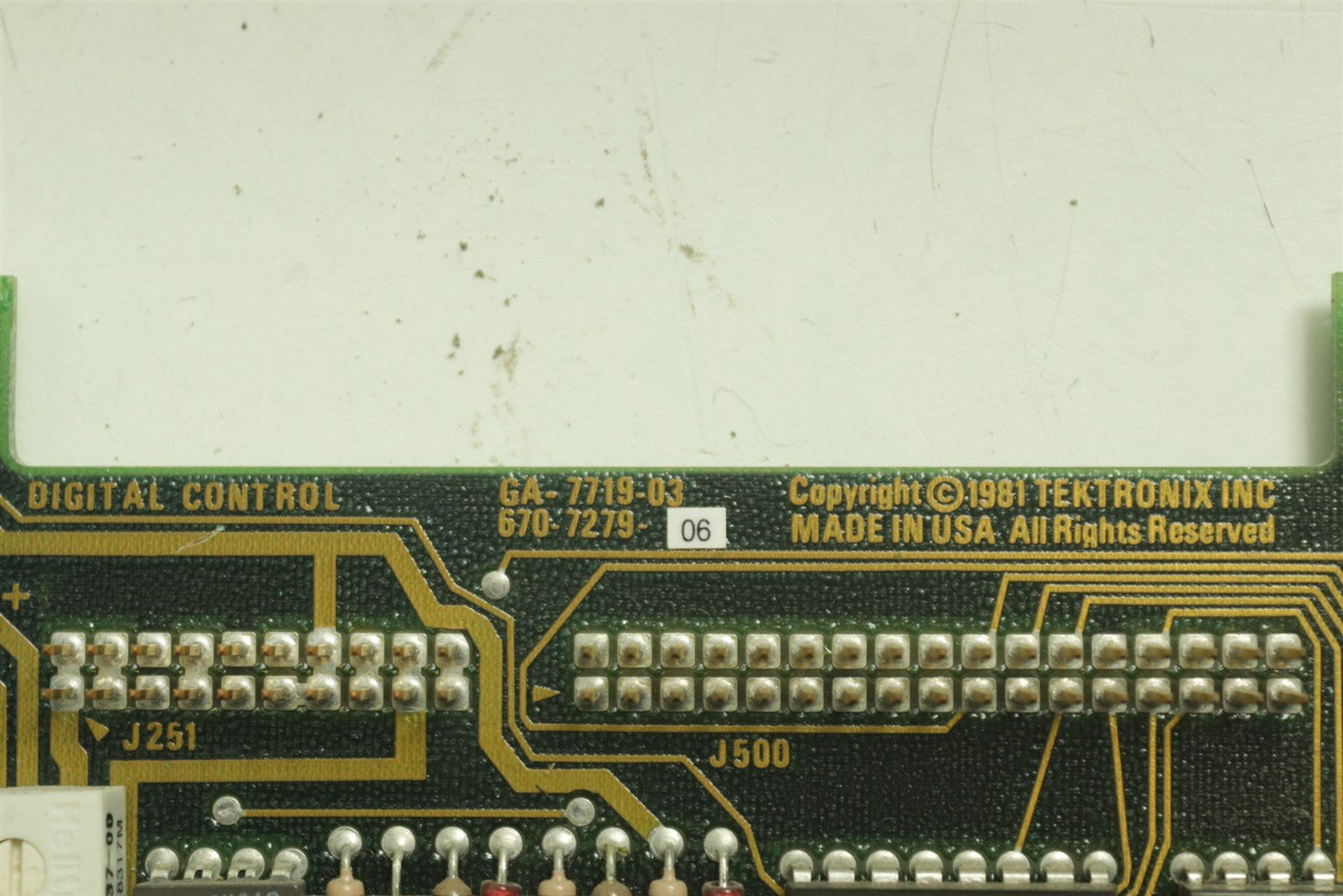 Tektronix 2445 2465 24xx Oscilloscope Controller-Processor PCB 670-7279-06