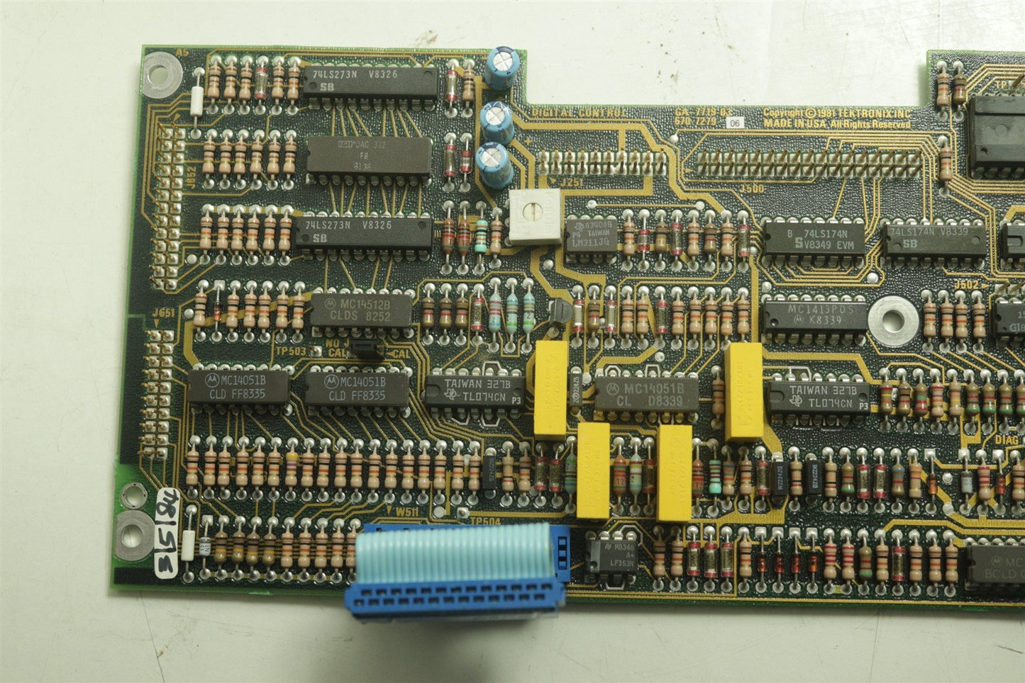 Tektronix 2445 2465 24xx Oscilloscope Controller-Processor PCB 670-7279-06