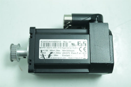 B&R Automation Servo Motor 8LVA23.R0030D000-0 REV C0 + CABLES