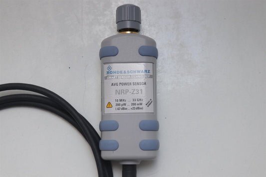 Rohde & Schwarz NRP-Z31 10MHz-33GHz AVG Power Sensor -67dbm to+23dbm FOR PARTS