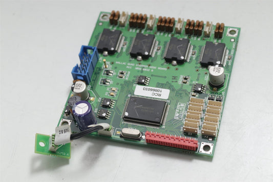 Wallac Quad Stepper Node Board RCC 10566032 B, TSV K1 61005871 Memory Card