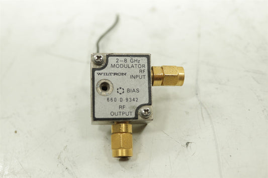 Wiltron 2 to 8 GHz, 15 VDC, Modulator 660-D-9342