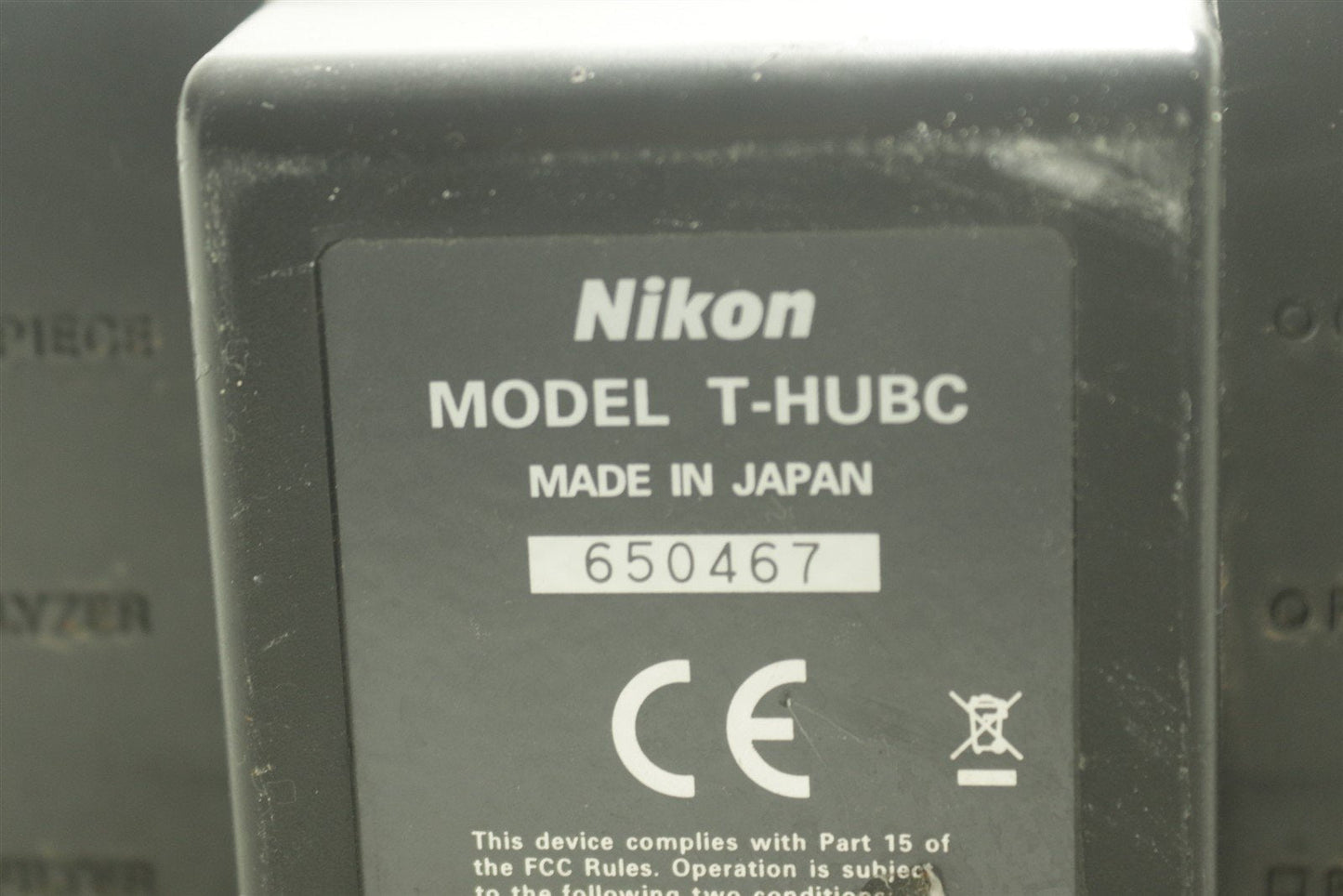Nikon Biological TE2000 Inverted Microscope Switches