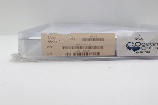 Ocean Optics Fiber Optic Cable 2m 727-733-2447 P50-2-UV-VIS For Spectrometer