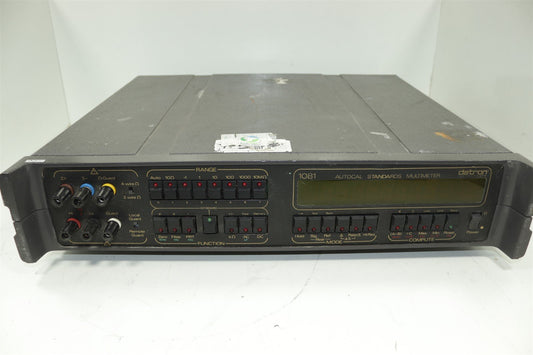 Datron 1081 Autocal Standards Multimeter OPT: 10, 20, 40, 50, 70