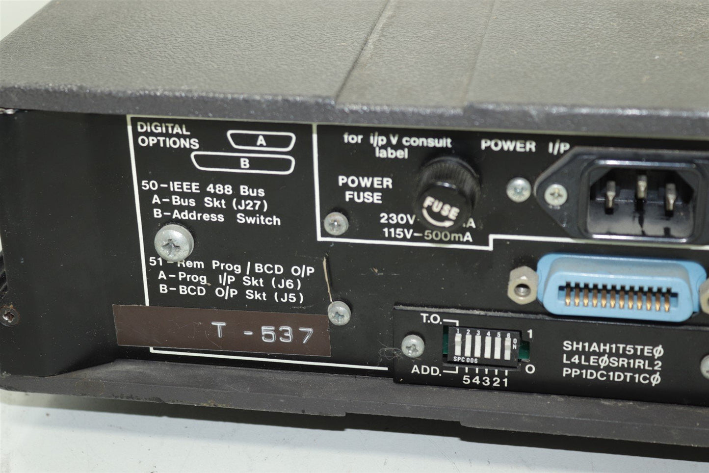 Datron 1081 Autocal Standards Multimeter OPT: 10, 20, 40, 50, 70