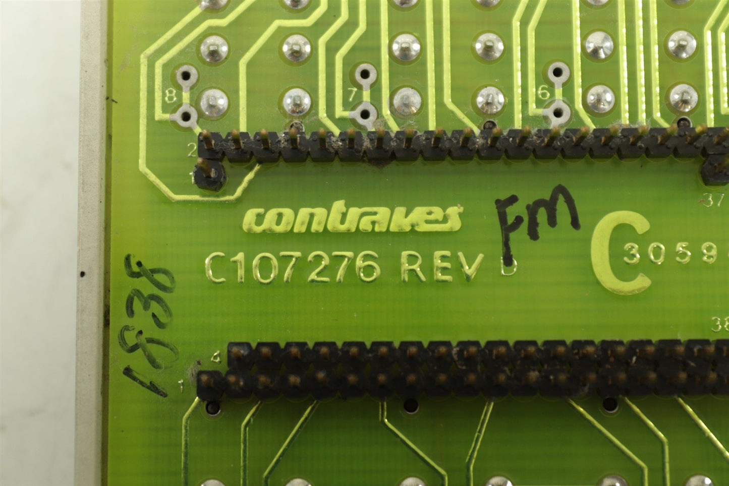 Keyboard C107276 Part of Contraves Dual Motion Axis Rate Table 57Cd-2/30H