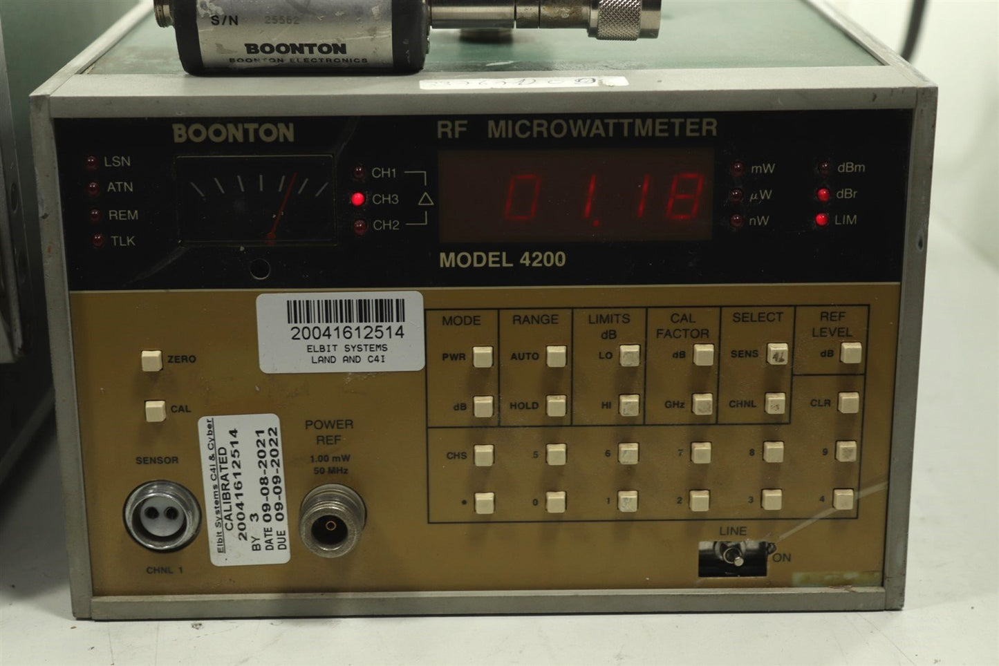 Boonton 4200 RF Microwattmeter + 9200 RF Millivoltmeter + 2 Power Meter Probes