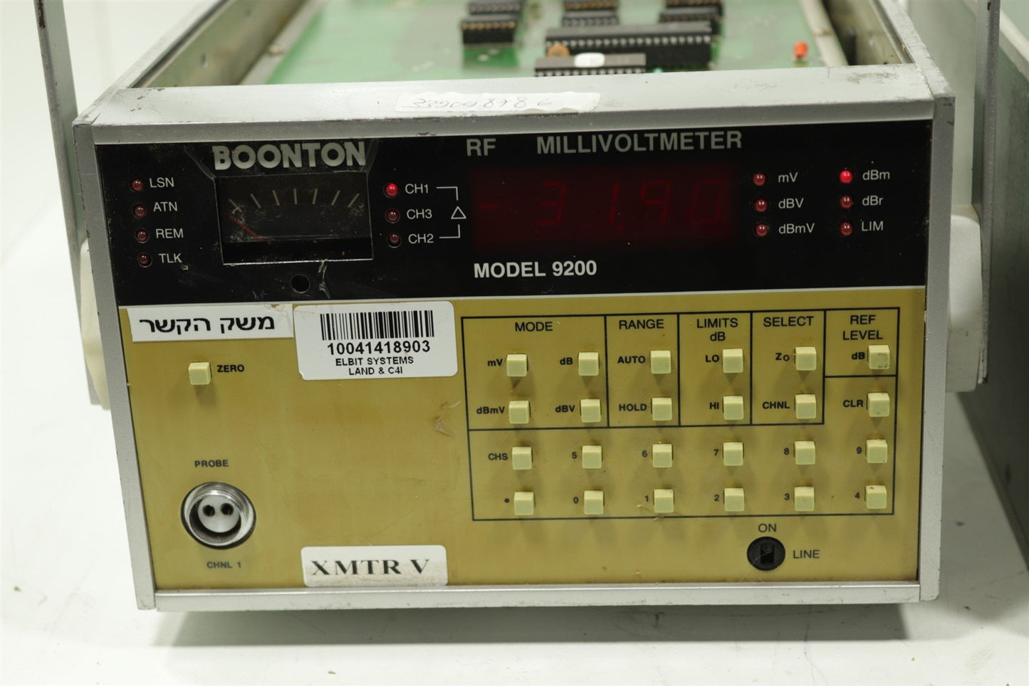 Boonton 4200 RF Microwattmeter + 9200 RF Millivoltmeter + 2 Power Meter Probes