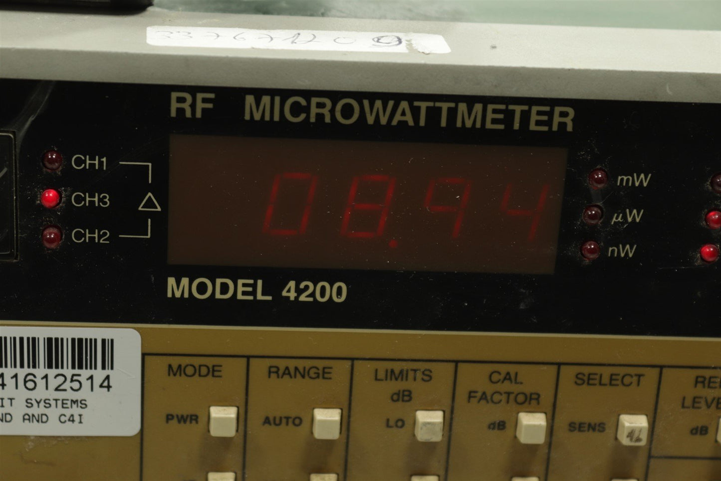 Boonton 4200 RF Microwattmeter + 9200 RF Millivoltmeter + 2 Power Meter Probes
