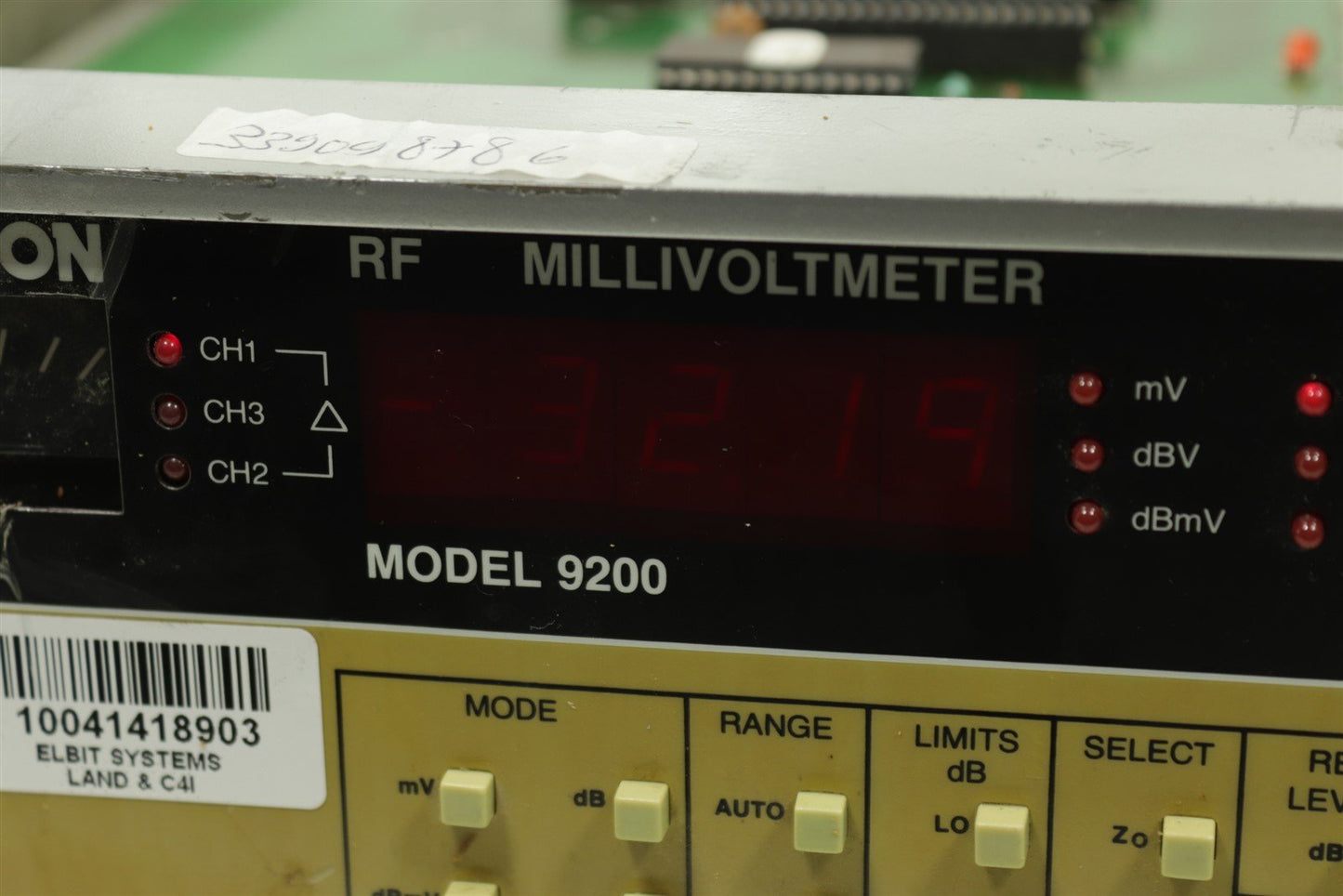 Boonton 4200 RF Microwattmeter + 9200 RF Millivoltmeter + 2 Power Meter Probes